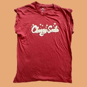 Red cherry side shirt